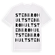 Stenbrohult ordlek t-shirt