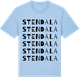 Blue Soul t-shirt med Stendala ordlek t-shirt