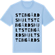Blue Soul t-shirt med Stengårdshult ordlek t-shirt