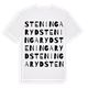 Steningaryd ordlek t-shirt
