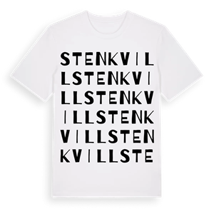 Stenkvill ordlek t-shirt – ekologisk bomull t-shirt från Pinshirt