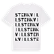 Stenkvill ordlek t-shirt