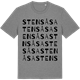 Mid Heather Gray t-shirt med Stensåsa ordlek t-shirt