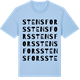 Blue Soul t-shirt med Stensfors ordlek t-shirt