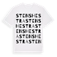 Stenshestra ordlek t-shirt