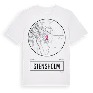Stensholm t-shirt – ekologisk bomull t-shirt från Pinshirt