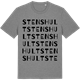 Mid Heather Gray t-shirt med Stenshult ordlek t-shirt