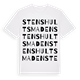 Stenshultsmaden ordlek t-shirt