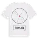 White t-shirt med Stensjön t-shirt