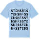 Blue Soul t-shirt med Stensnäs ordlek t-shirt