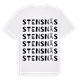 Stensnäs ordlek t-shirt