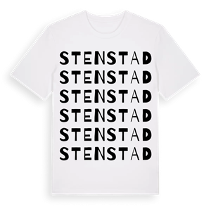 Stenstad ordlek t-shirt – ekologisk bomull t-shirt från Pinshirt