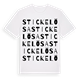 Stickelösa ordlek t-shirt