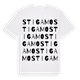 Stigamo ordlek t-shirt