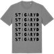 Mid Heather Gray t-shirt med Stigaryd ordlek t-shirt