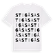 Stigåsa ordlek t-shirt