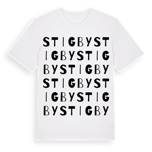 Stigby ordlek t-shirt – ekologisk bomull t-shirt från Pinshirt