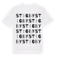 Stigby ordlek t-shirt