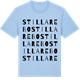 Blue Soul t-shirt med Stillarebo ordlek t-shirt