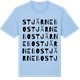 Blue Soul t-shirt med Stjärnebo ordlek t-shirt
