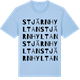 Blue Soul t-shirt med Stjärnhyltan ordlek t-shirt