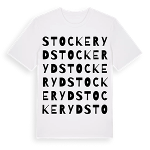 Stockeryd ordlek t-shirt – ekologisk bomull t-shirt från Pinshirt