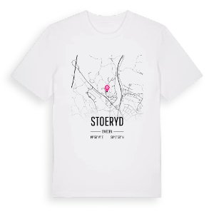 Stoeryd karta t-shirt – ekologisk bomull t-shirt från Pinshirt