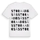 Stora Angsås ordlek t-shirt