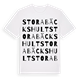Stora Bäckshult ordlek t-shirt