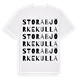 Stora Björkekulla ordlek t-shirt