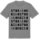 Mid Heather Gray t-shirt med Stora Bongebo ordlek t-shirt