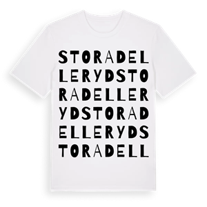 Stora Delleryd ordlek t-shirt – ekologisk bomull t-shirt från Pinshirt
