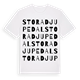 Stora Djupedal ordlek t-shirt