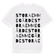 Stora Emmegärde ordlek t-shirt