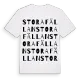 Stora Fällan ordlek t-shirt