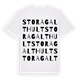 Stora Galthult ordlek t-shirt