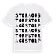 Stora Göstorp ordlek t-shirt