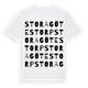 Stora Götestorp ordlek t-shirt