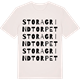 Vintage White t-shirt med Stora Grindtorpet ordlek t-shirt