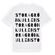 Stora Grönkullen ordlek t-shirt
