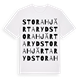 Stora Hjärtaryd ordlek t-shirt