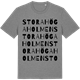 Mid Heather Gray t-shirt med Stora Högaholmen ordlek t-shirt