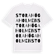Stora Högaholmen ordlek t-shirt