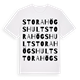 Stora Högshult ordlek t-shirt
