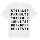 Stora Kopparhult ordlek t-shirt