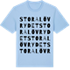 Blue Soul t-shirt med Stora Lövrydet ordlek t-shirt