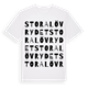 Stora Lövrydet ordlek t-shirt