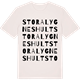 Vintage White t-shirt med Stora Lygneshult ordlek t-shirt