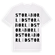 Stora Norlid ordlek t-shirt