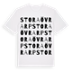 Stora Övrarp ordlek t-shirt